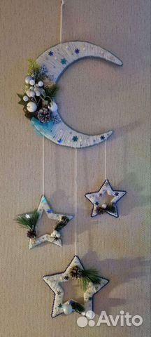 Подвеска Луна рождественская
