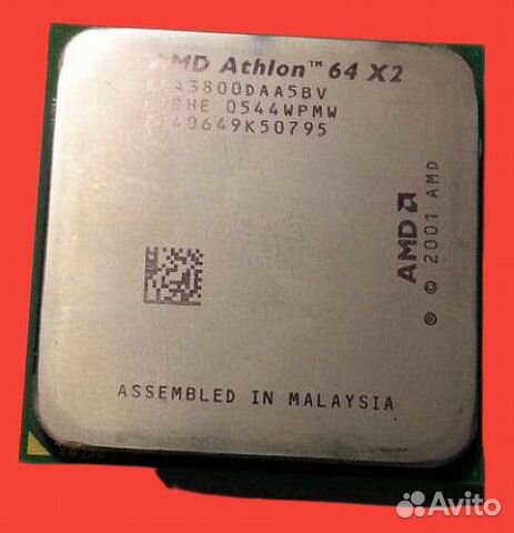 Socket 939 - AMD Athlon 64 X2 Редкий 2-ядерный