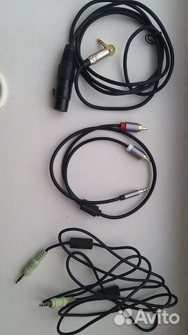 Аудиокабели XLR 3,5