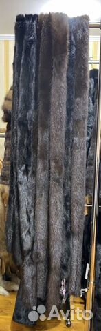 Пояс разных цветов из норки