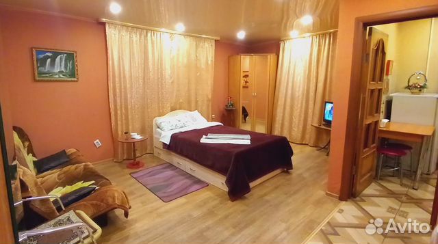 

Квартира-студия, 32 м², 1 кровать