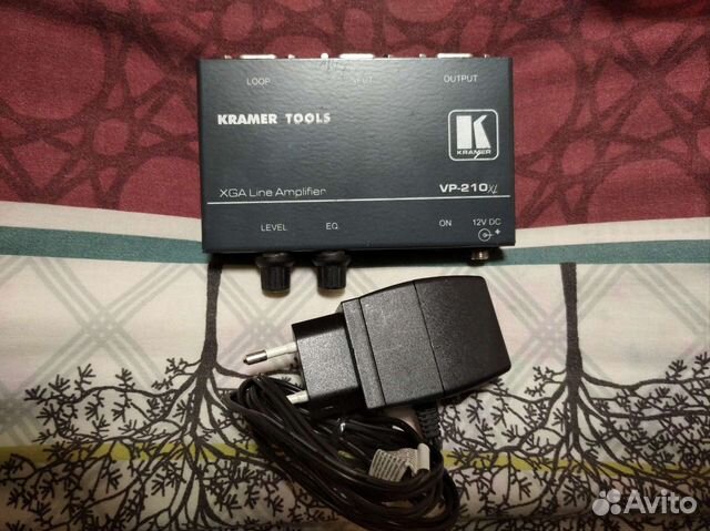 Усилитель vga сигнала Kramer VP-210xl до 100 м