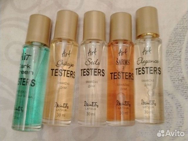 Духи пробники Дзинтарс. Строго оригинал