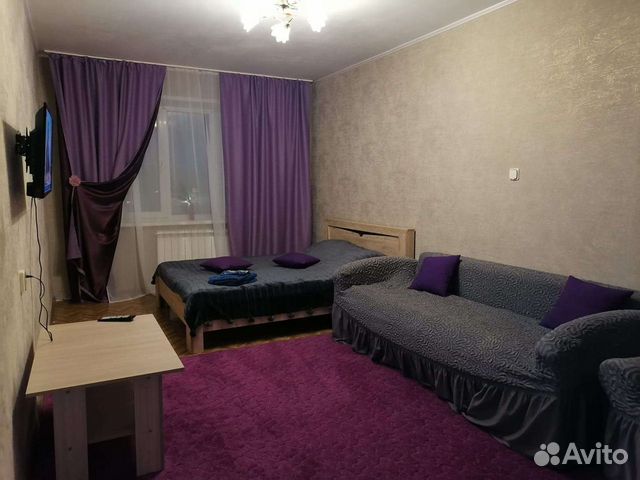 

1-к. квартира, 48 м², 2 кровати