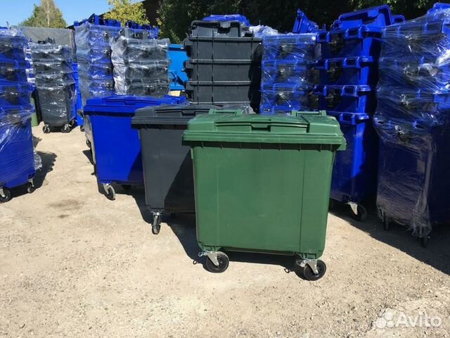 Баки для Мусора 770л Евроконтейнеры для тбо