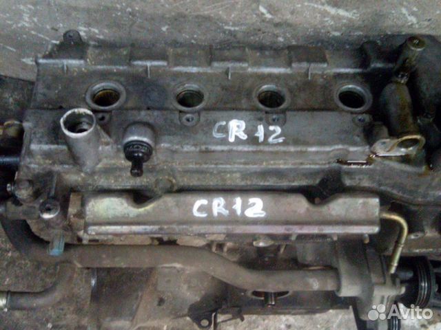 Мотор ниссан CR12 разбор