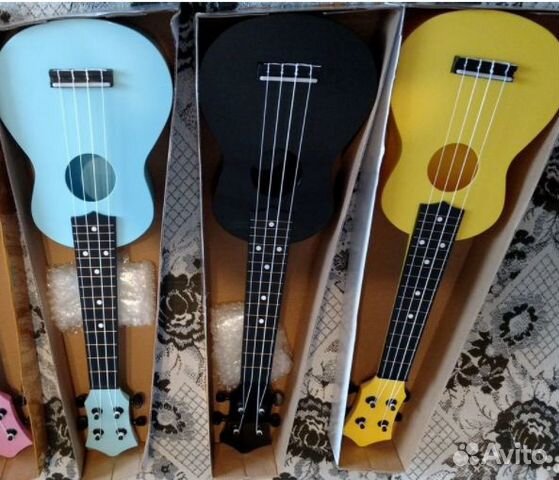 Укулеле сопрано и концерт новые