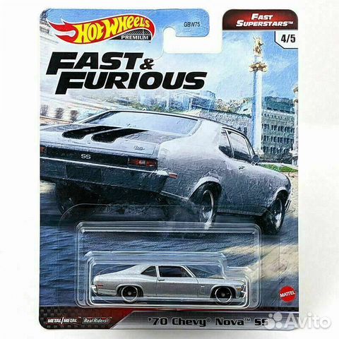 Hot Wheels Premium Fast & Furious Fast Superstars