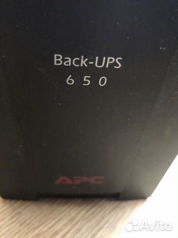 Ибп APC Back-UPS 650