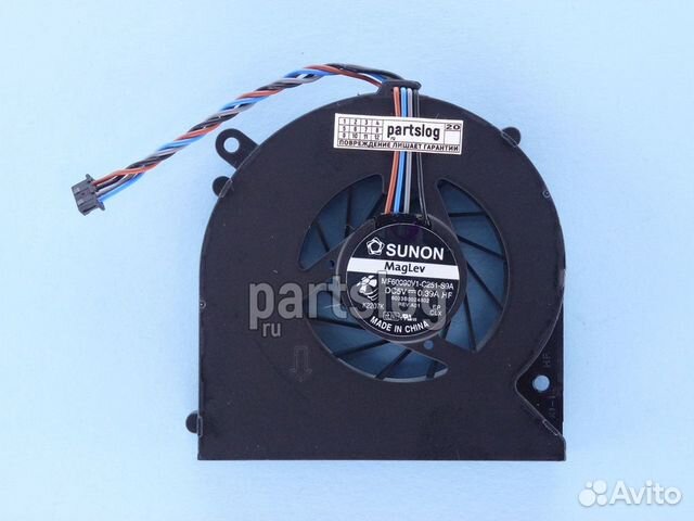 Вентилятор для HP Pavilion dv4-4000 5V 0.39A 4-pin