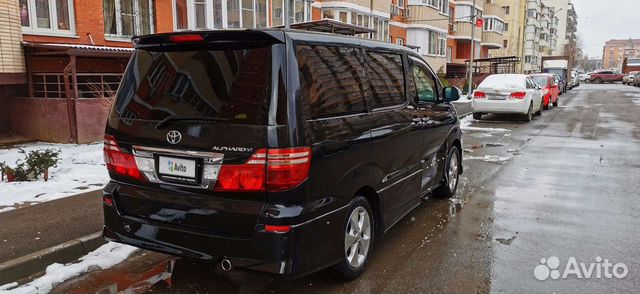 Toyota Alphard 2.4 AT, 2007, 195 000 км