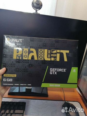 Видеокарта gtx 1660 super 6gb от Palit