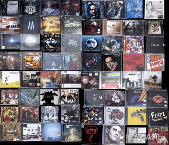 Лицензионные Audio-CD в отл. сост. (рок)