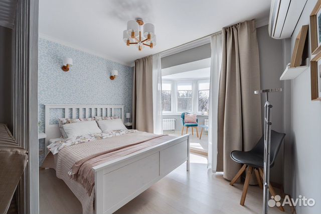 

1-к. квартира, 42 м², 2 кровати