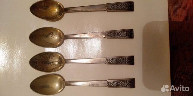 Серебрянные чайные ложки