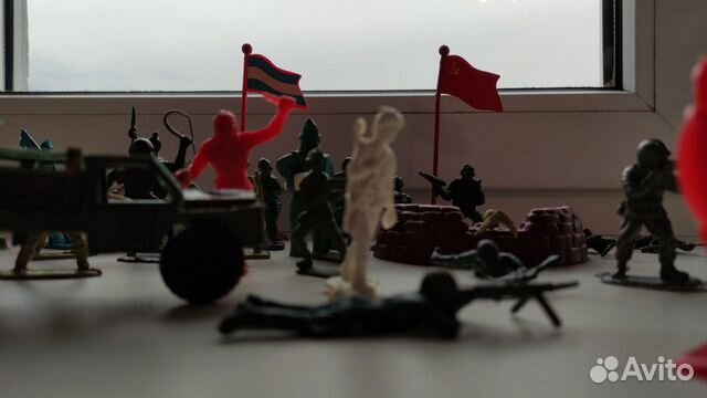 Солдатики Индейцы Всадники Оритет Фигурки 90-х