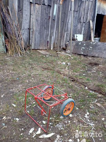 Тележка садовая на колесах