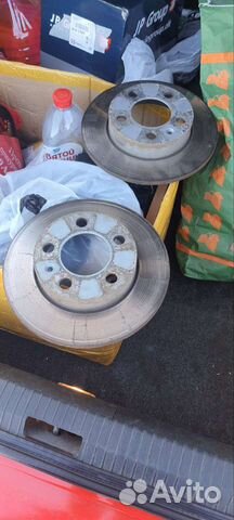 Задние тормозные диски skoda octavia a4