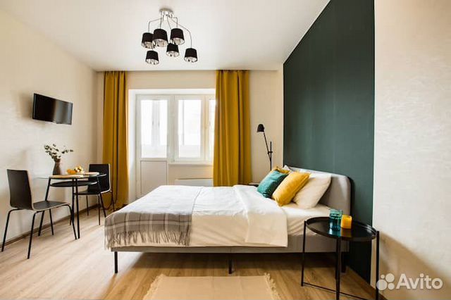 

Квартира-студия, 25 м², 1 кровать
