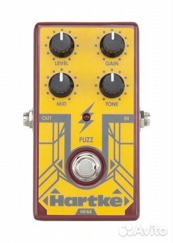 Педаль эффектов для бас-гитары Fuzz Hartke HF44