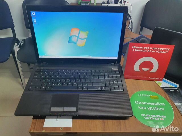 Шустрый мощный ноутбук Asus K53T на SSD