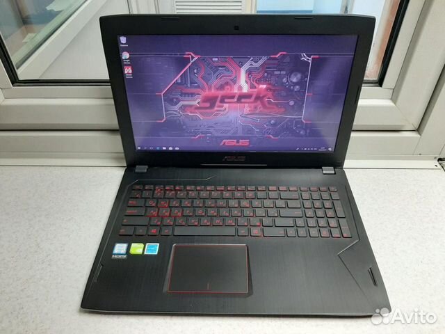 Asus 15.6 i7-6700HQ 4яд8п GTX1060/3 8Gb 128Gb+1Tb