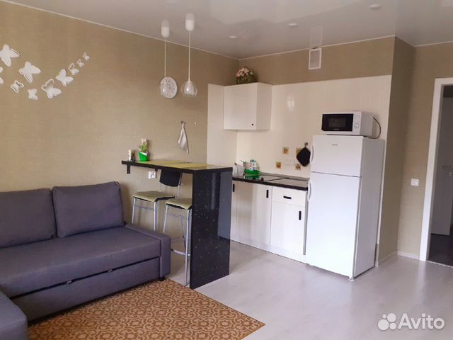 

Квартира-студия, 30 м², 1 кровать