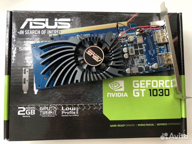 Видеокарта Asus GeForce GT 1030 2GB gddr5