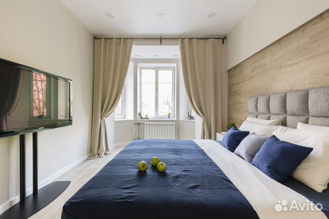 

1-к. квартира, 60 м², 3 кровати