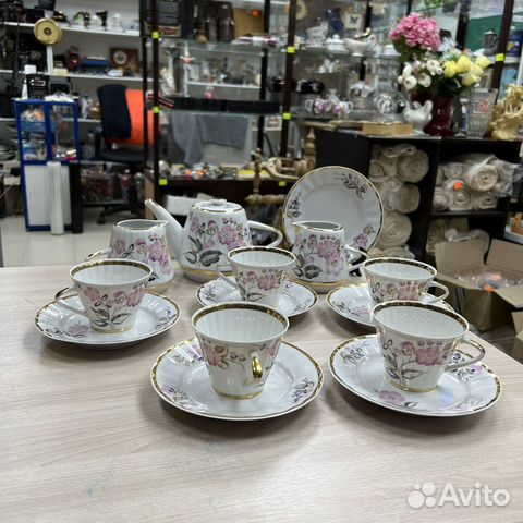 Редчайший чайный сервиз вербилки (сзр)