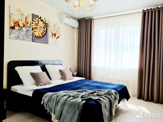 

1-к. квартира, 42 м², 3 кровати
