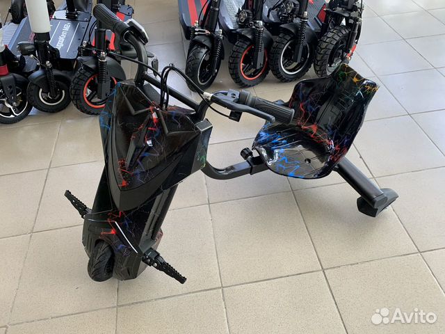 Электро дрифт Карт Цветные молнии