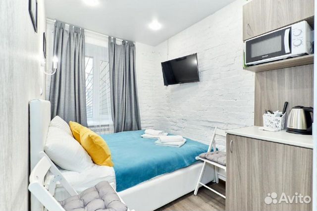 

Квартира-студия, 13 м², 1 кровать