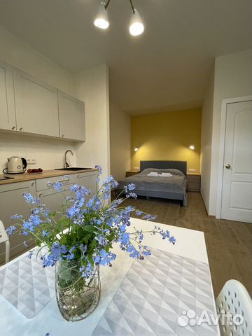 

Квартира-студия, 21 м², 2 кровати