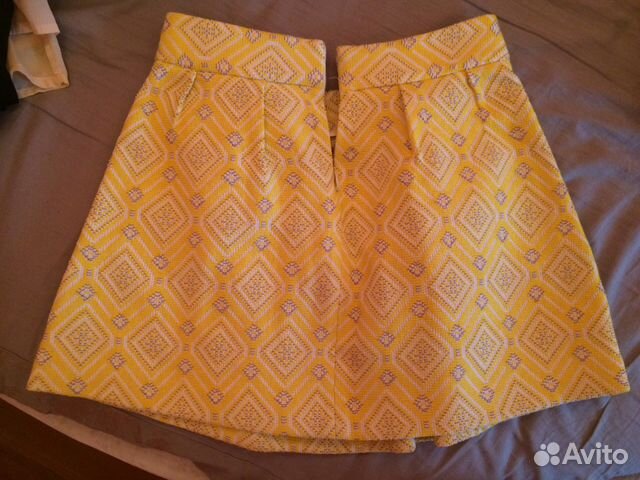 Новая желтая юбка Zara Новая желтая юбка Zara