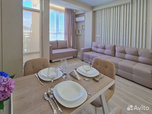 

Квартира-студия, 30 м², 2 кровати