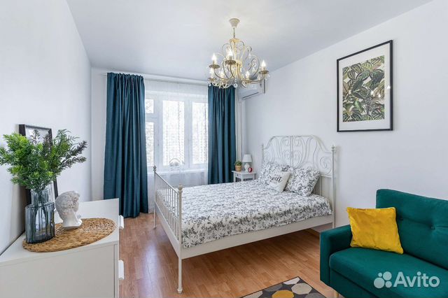 

1-к. квартира, 37 м², 3 кровати