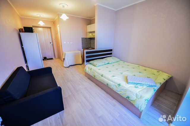 

Квартира-студия, 27 м², 1 кровать