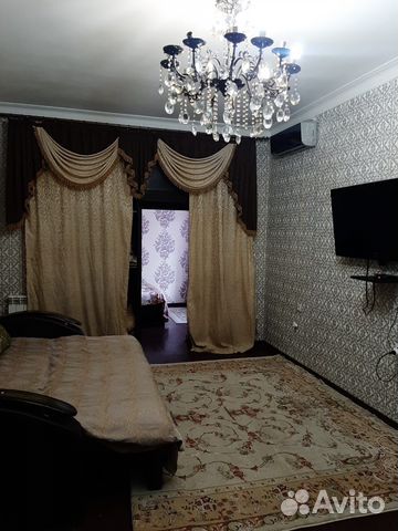 

1-к. квартира, 52 м², 2 кровати