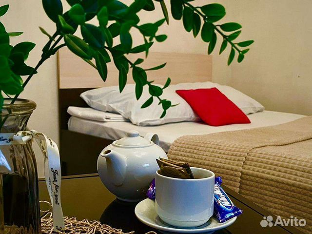 

1-к. квартира, 41 м², 2 кровати