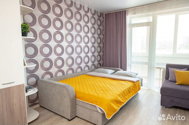 

Квартира-студия, 41 м², 1 кровать