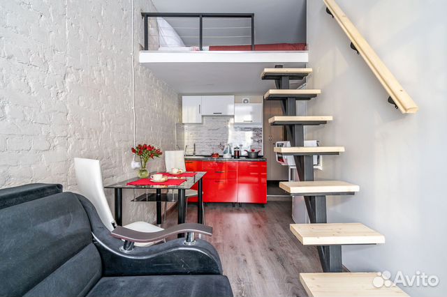 

Квартира-студия, 22 м², 1 кровать