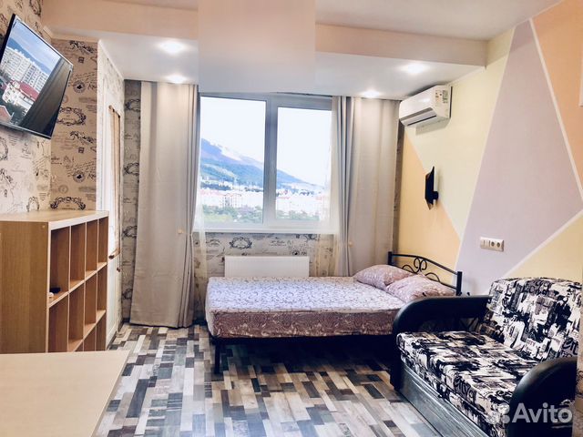 

Квартира-студия, 29 м², 2 кровати