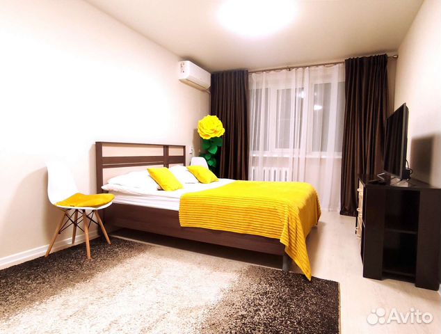 

1-к. квартира, 33 м², 2 кровати
