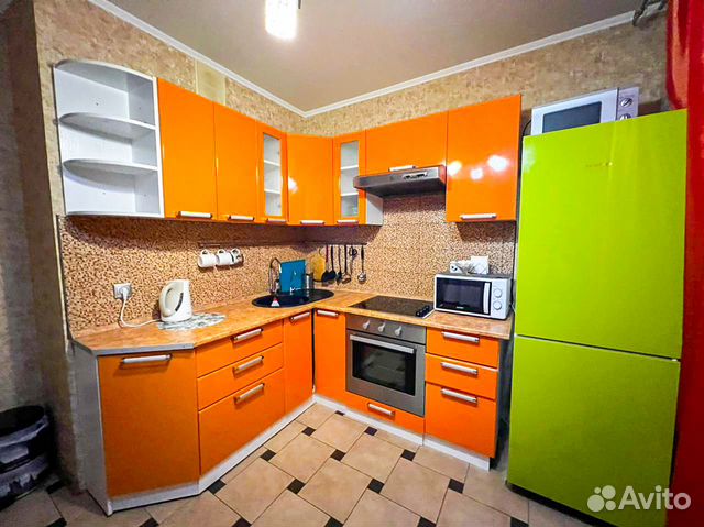 

1-к. квартира, 40 м², 2 кровати