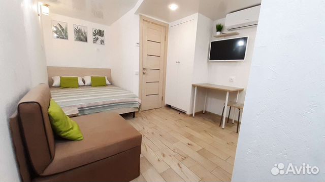 

Квартира-студия, 21 м², 2 кровати