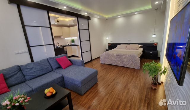 

1-к. квартира, 60 м², 3 кровати