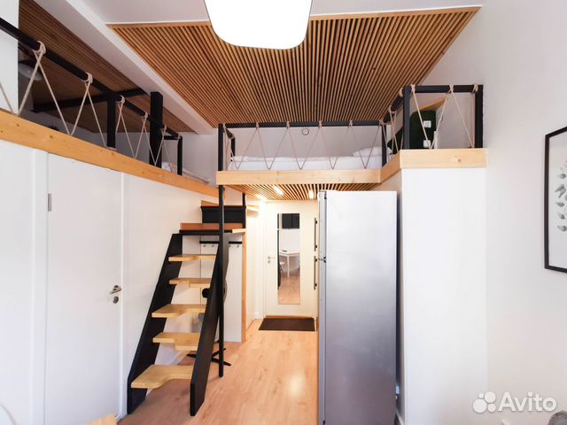 

Квартира-студия, 15 м², 3 кровати