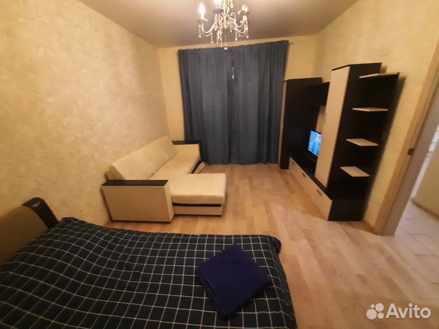 

1-к. квартира, 38 м², 2 кровати
