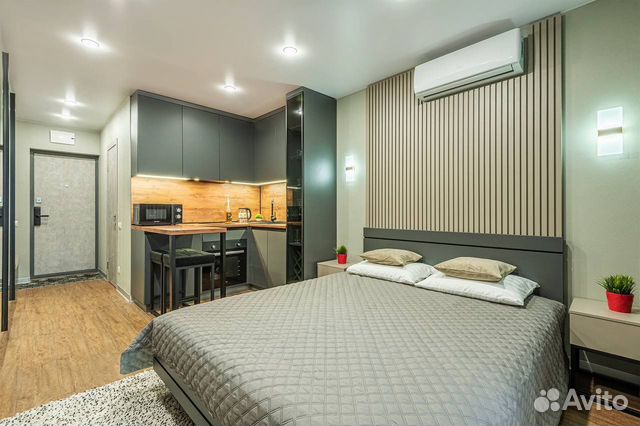 

Квартира-студия, 24 м², 1 кровать